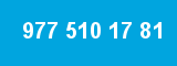 977 510 17 81 977 510 17 81